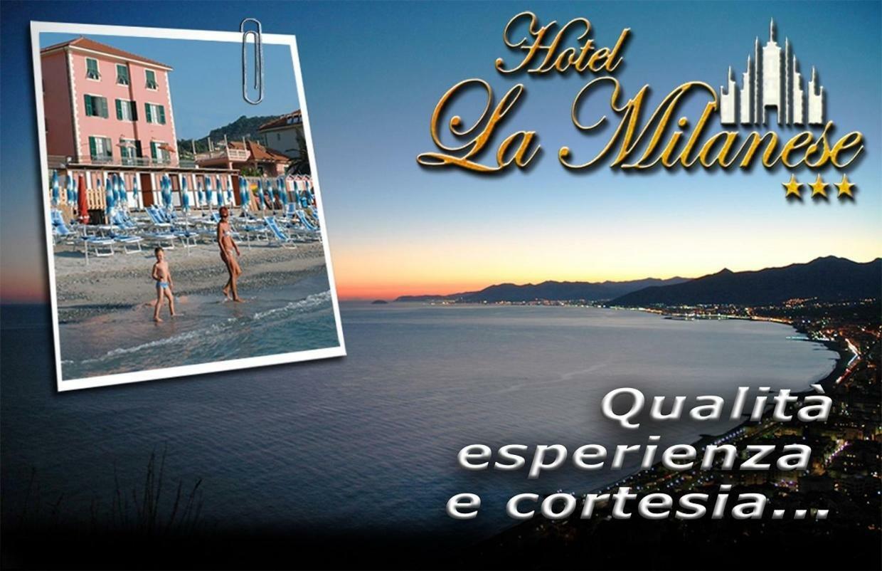 Hotel La Milanese Pietra Ligure Exterior photo